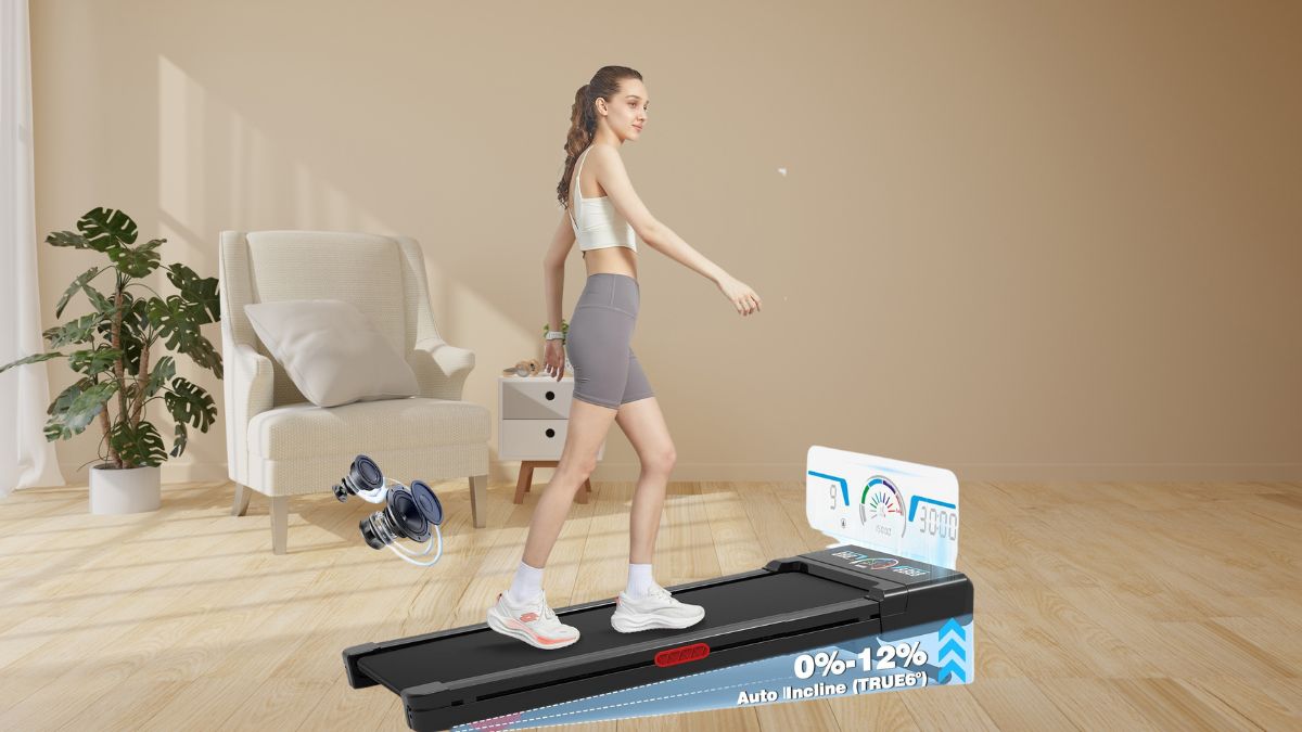How the TRAILVIBER Walking Pad Treadmill Combines Compact Design with Full-Featured Performance