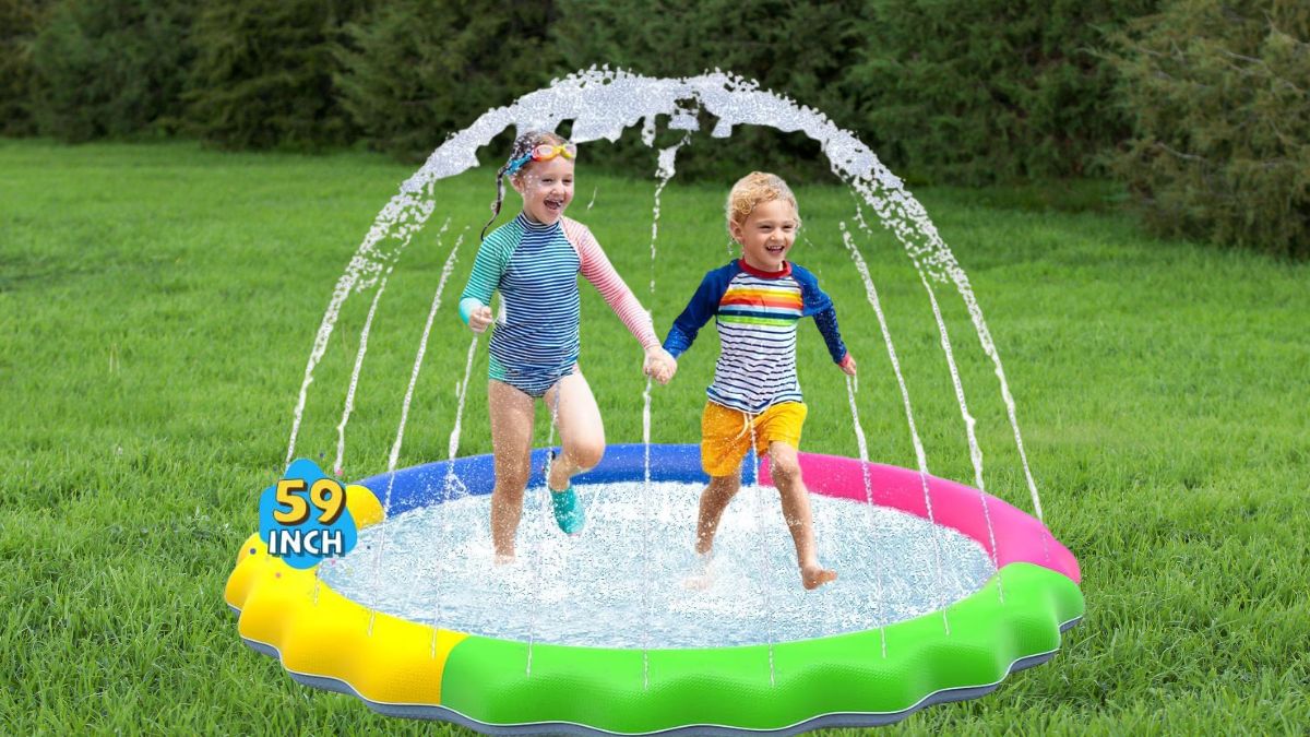 How the VISTOP Non-Slip Splash Pad Becomes Your Go-To Backyard Cool-Down Zone