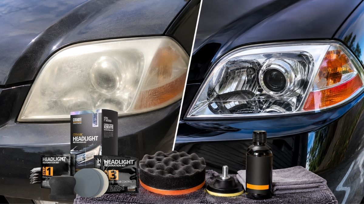 Restore Cloudy Headlights Easily With the CERAKOTE Ceramic Headlight Restoration Kit
