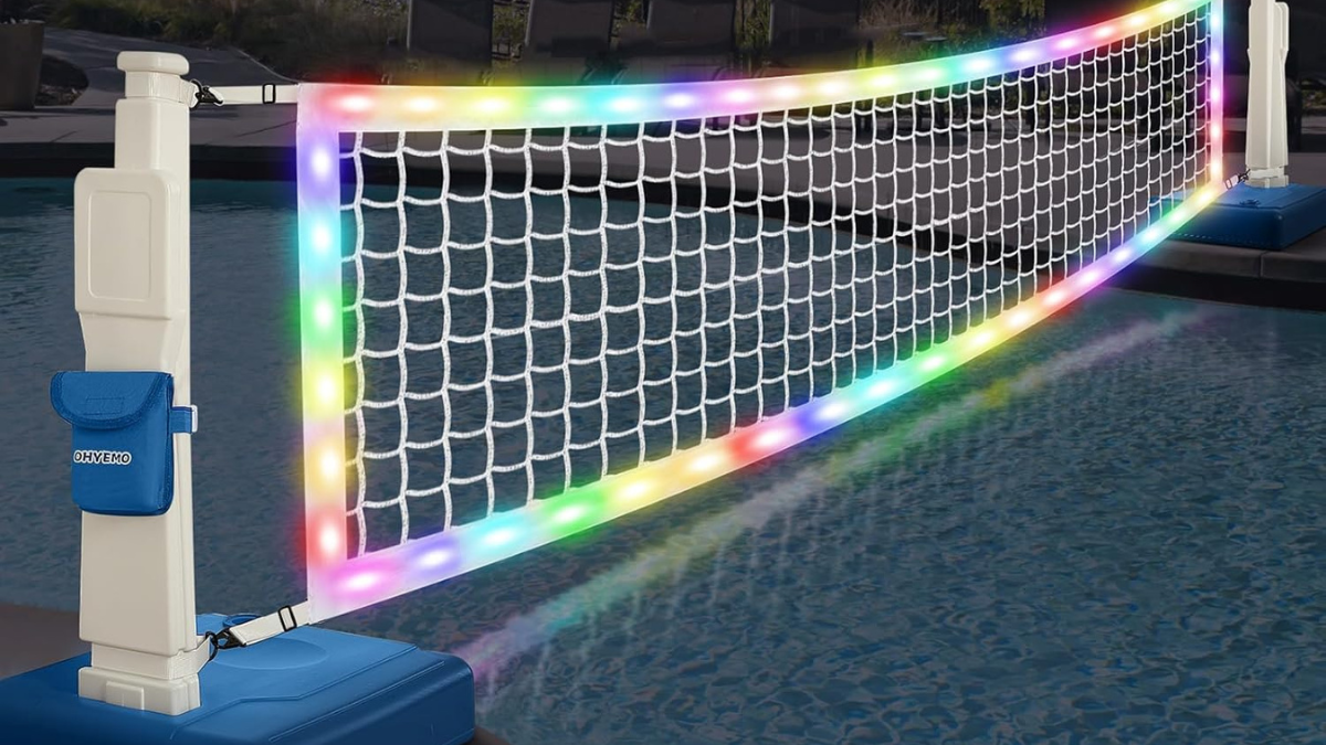 How an LED Pool Volleyball Set Transforms Nighttime Pool Entertainment