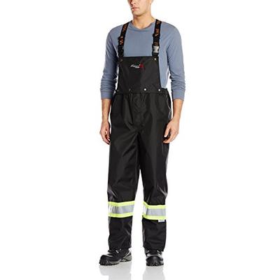 Viking Professional Journeyman FR Waterproof Flame Resistant Bib Pant, Black, 4XL