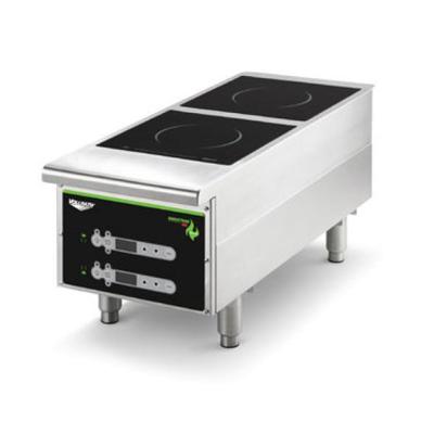 Vollrath Heavy-duty Induction Hotplate - 2 Hob, Digital, Back Of The House