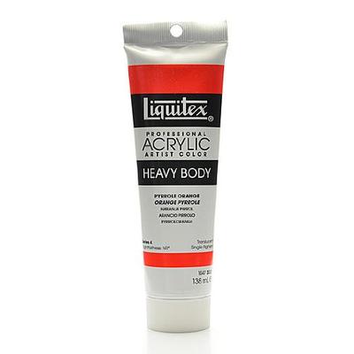 Liquitex Heavy Body Professional Artist Acrylic Colors pyrrole orange 2 oz. [PACK OF 2 ]