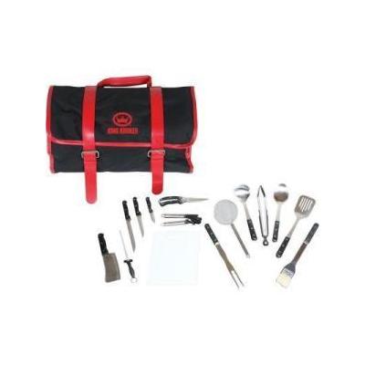 Tailgating Utensil Set w/ Carrying Case - Grill Accessories by S