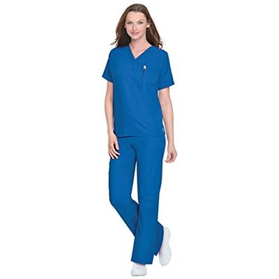 ScrubZone by Landau Unisex Scrub Pant Large Royal