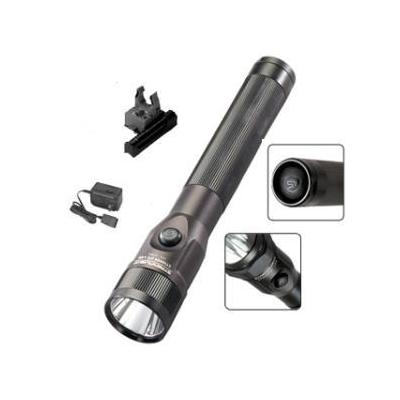 Streamlight 75833 Stinger DS C4 LED Flashlight with AC Steady Charge PiggyBack Holder Black