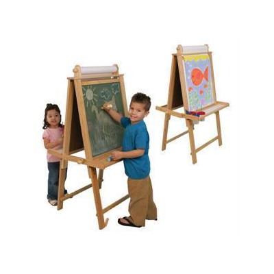 KidKraft Deluxe Wooden Easel Natural