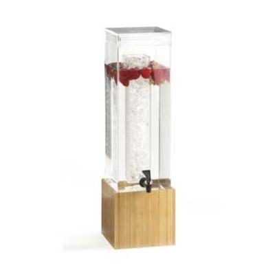 Cal Mil 3 Gallon Bamboo Beverage Dispenser (1527-3-60)