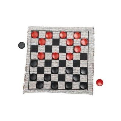 Multiflex Designs Jumbo Checker Rug Game 4098627 Size: 0'10"" x 1'