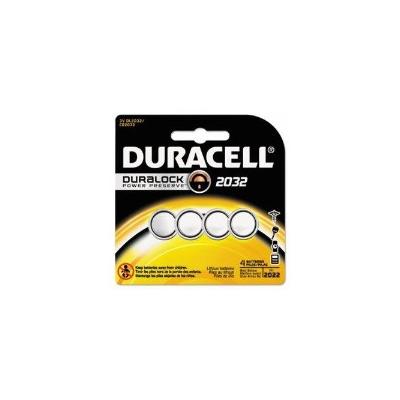 Lithium Medical Battery, 3V, 2032, 4/Pack (DURDL2032B4PK)