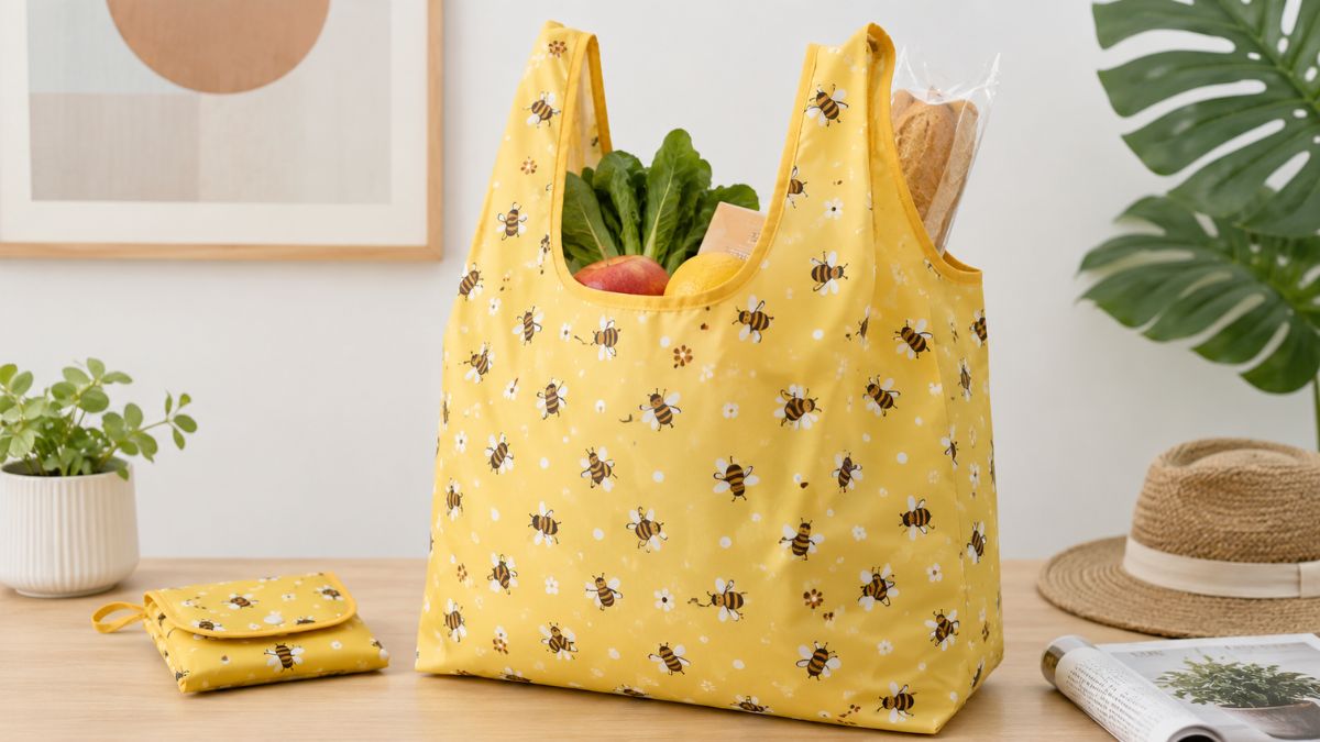 Reusable Foldable Shopping Bag: Durable, Portable, and Eco-Friendly