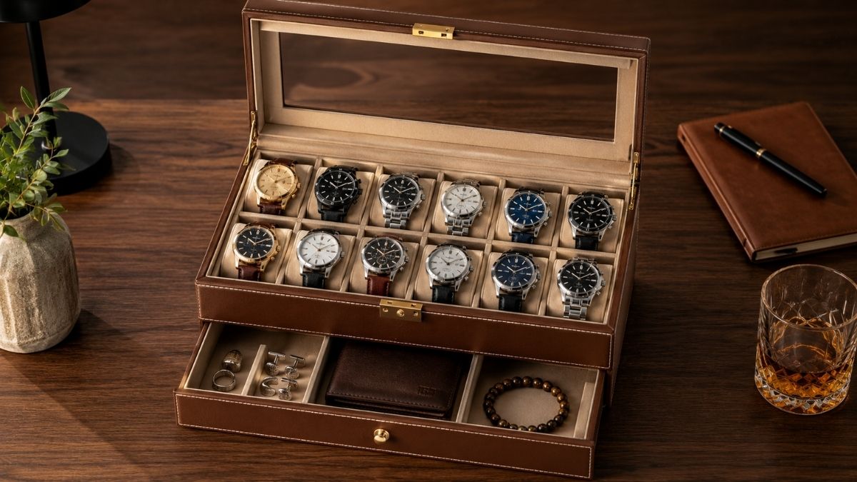 ProCase Watch Box: An Elegant Storage Solution for Watches and Accessories