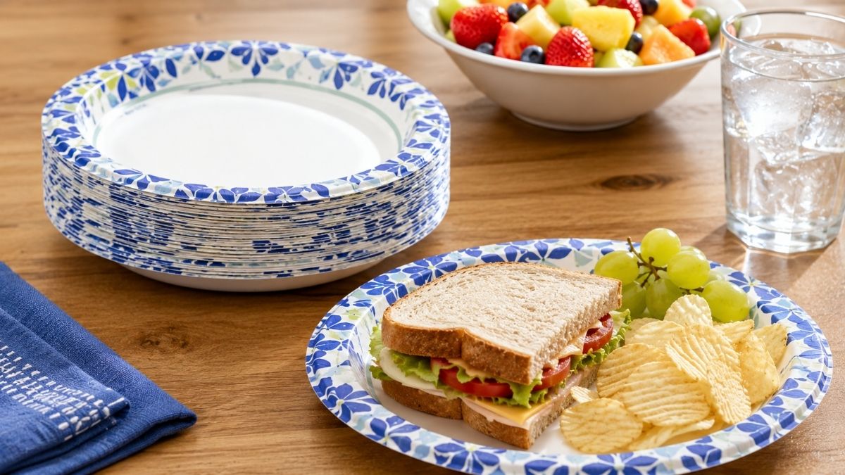 Dixie Medium Paper Plates: Durable Convenience for Everyday Meals and Gatherings