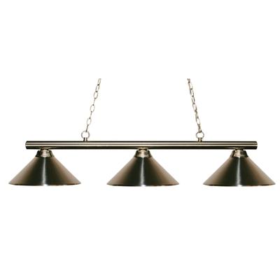 Z-Lite Sharp Shooter 48 Inch Billiard Light - 155-3BN-MBN
