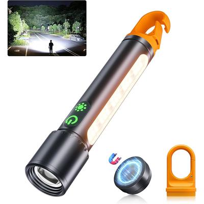 Car Detailing Light Rechargeable, Paint Correction Inspection Light with Magnetic Base Hook, Handheld LED Work Light for Auto Detailing, Color Matching Repairs